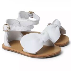 NEW Janie & Jack Baby Bow Sandal Sz 6-12 Months